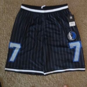 NWT Luka Doncic Dallas Mavericks Shorts